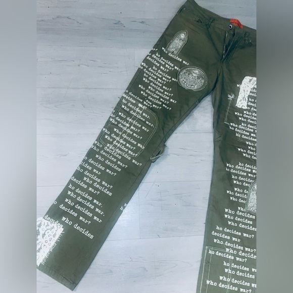WHO DECIDES WAR Pants size 32 100% authentic - Picture 3 of 5